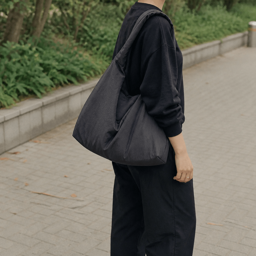 Large Shoulder Bag for Women – Slouchy Hobo Design with Adjustable Toggles - We are MFEO