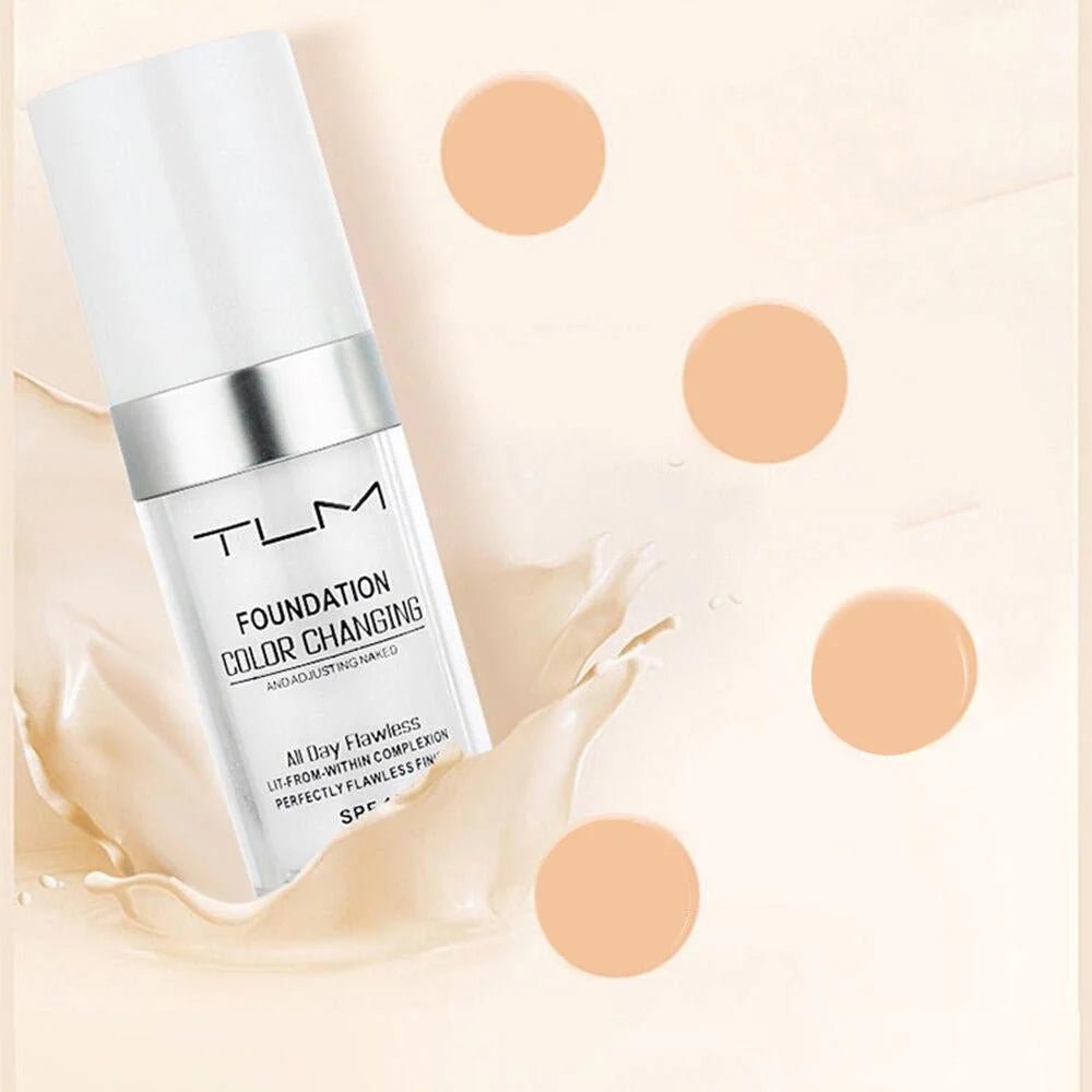 Liquid Foundation for Mature Skin – Self-Adapting Tone with Soft Matte Finish and SPF 15 - We are MFEO