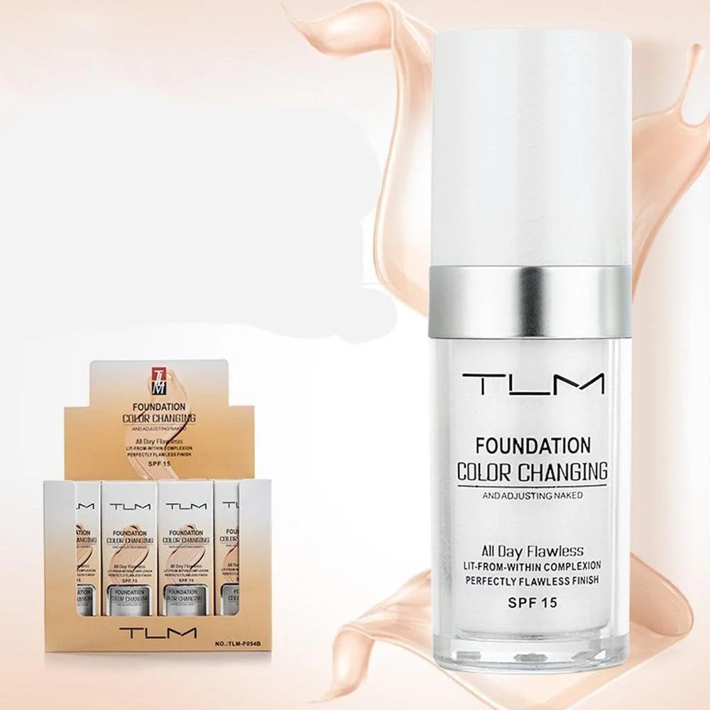 Liquid Foundation for Mature Skin – Self-Adapting Tone with Soft Matte Finish and SPF 15 - We are MFEO