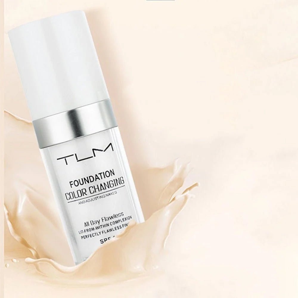 Liquid Foundation for Mature Skin – Self-Adapting Tone with Soft Matte Finish and SPF 15 - We are MFEO