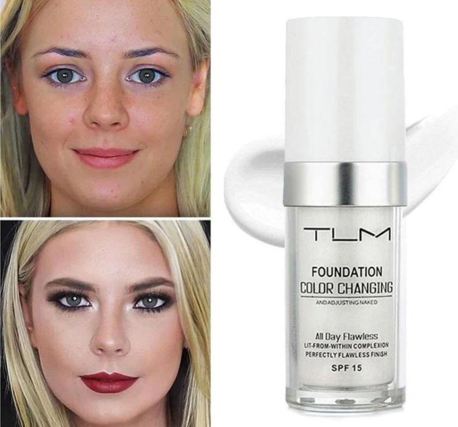 Liquid Foundation for Mature Skin – Self-Adapting Tone with Soft Matte Finish and SPF 15 - We are MFEO