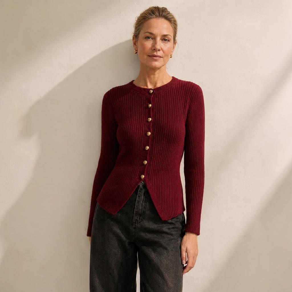 Long Cardigan for Women – Button Down Knit Layering Piece for Casual Wear - We are MFEO