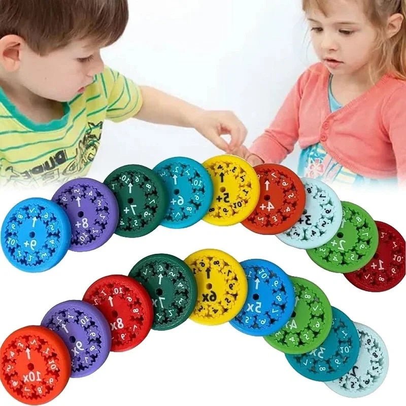 Math Facts Fidget Spinner Toy – Interactive Learning Tool for Multiplication, Division, Addition, Subtraction - We are MFEO