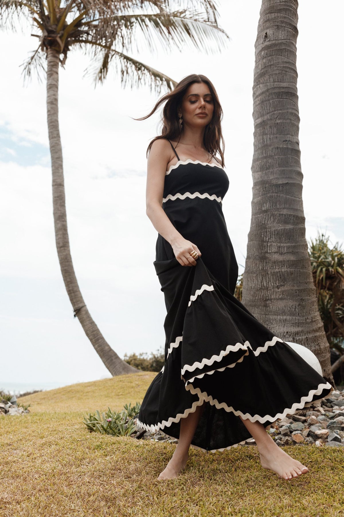Maxi Dress for Summer – Slim Straps and Flowing Silhouette - We are MFEO