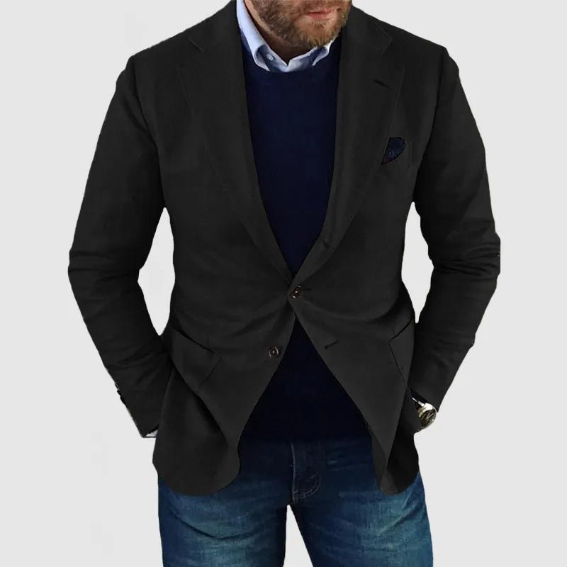 Men's Blazer Jacket – Tailored Two-Button Design for Business Casual and Smart Events - We are MFEO