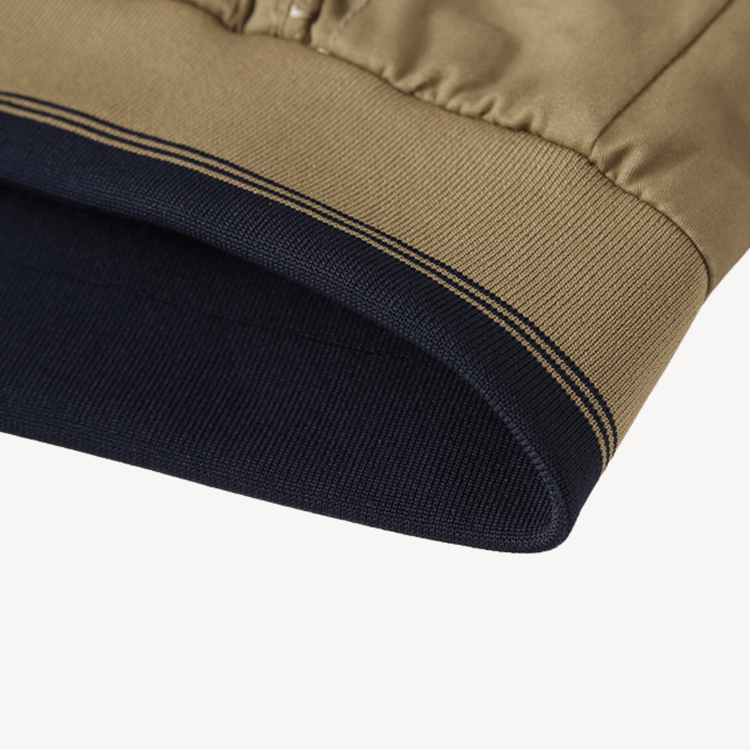 Men's Bomber Jacket with Stand Collar – Relaxed Fit - We are MFEO
