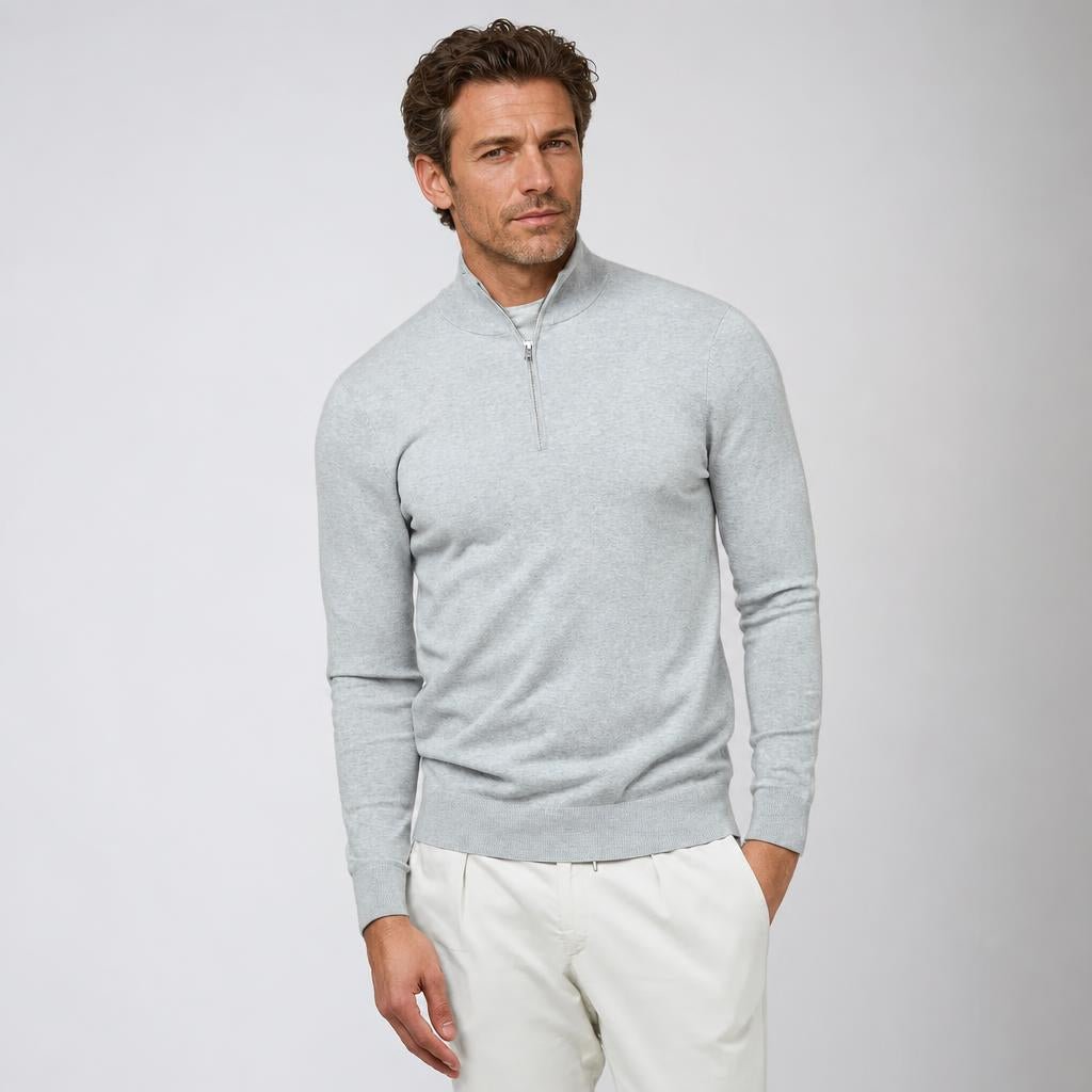 Men's Half Zip Sweatshirt – Classic Style - We are MFEO