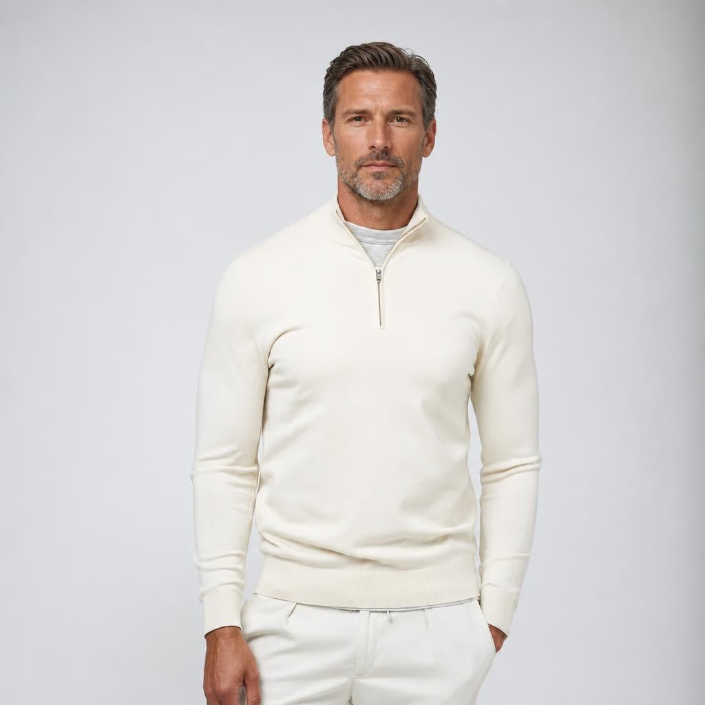 Men's Half Zip Sweatshirt – Classic Style - We are MFEO