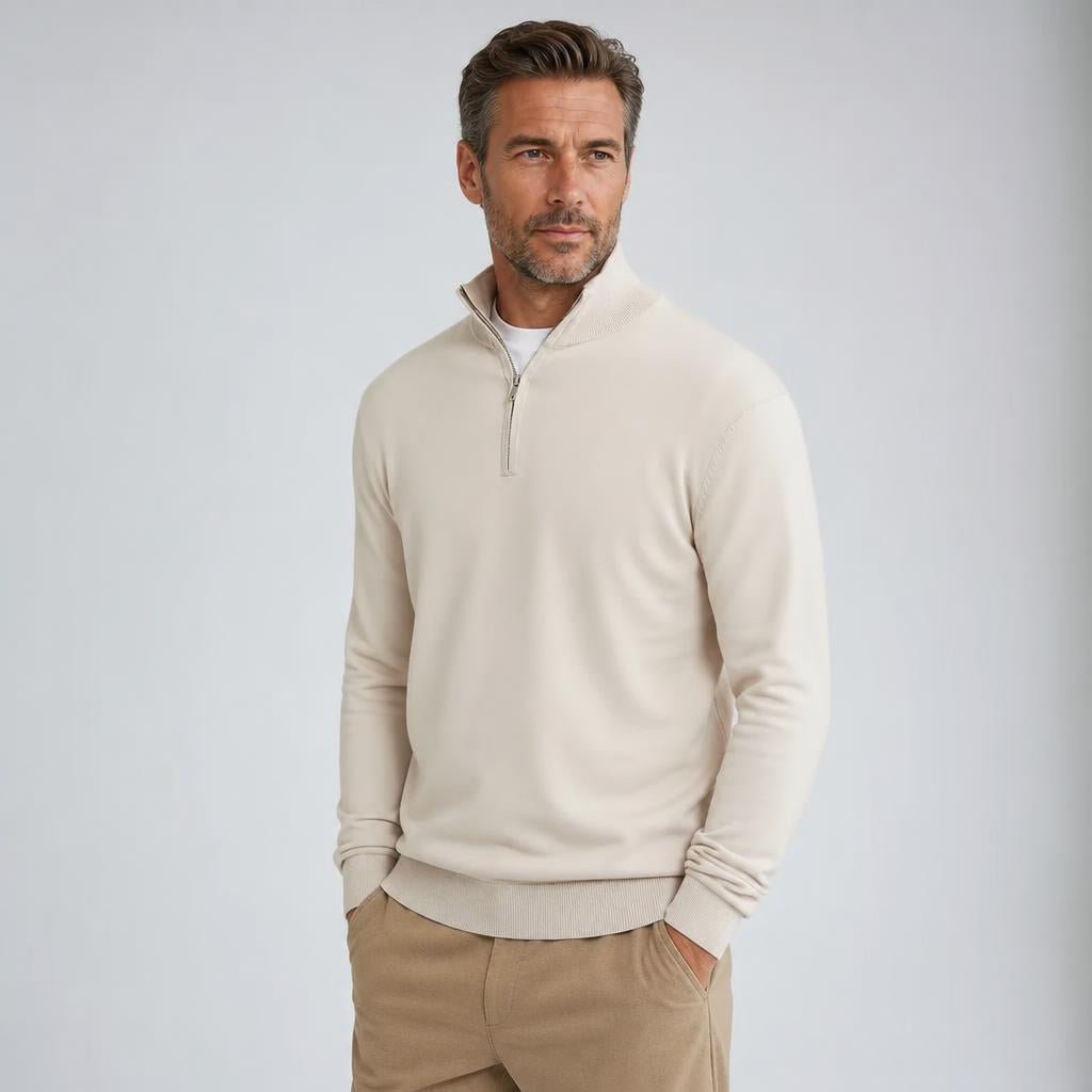 Men's Half Zip Sweatshirt – Classic Style - We are MFEO