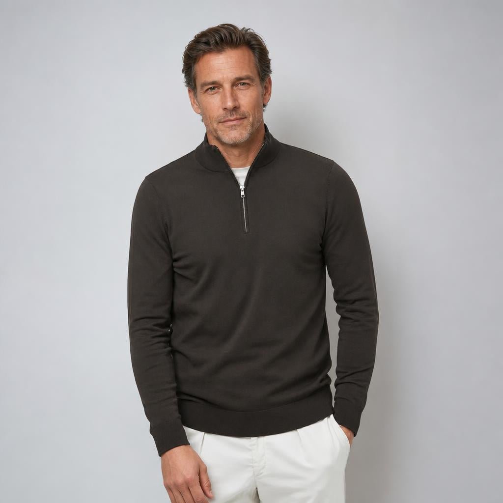 Men's Half Zip Sweatshirt – Classic Style - We are MFEO