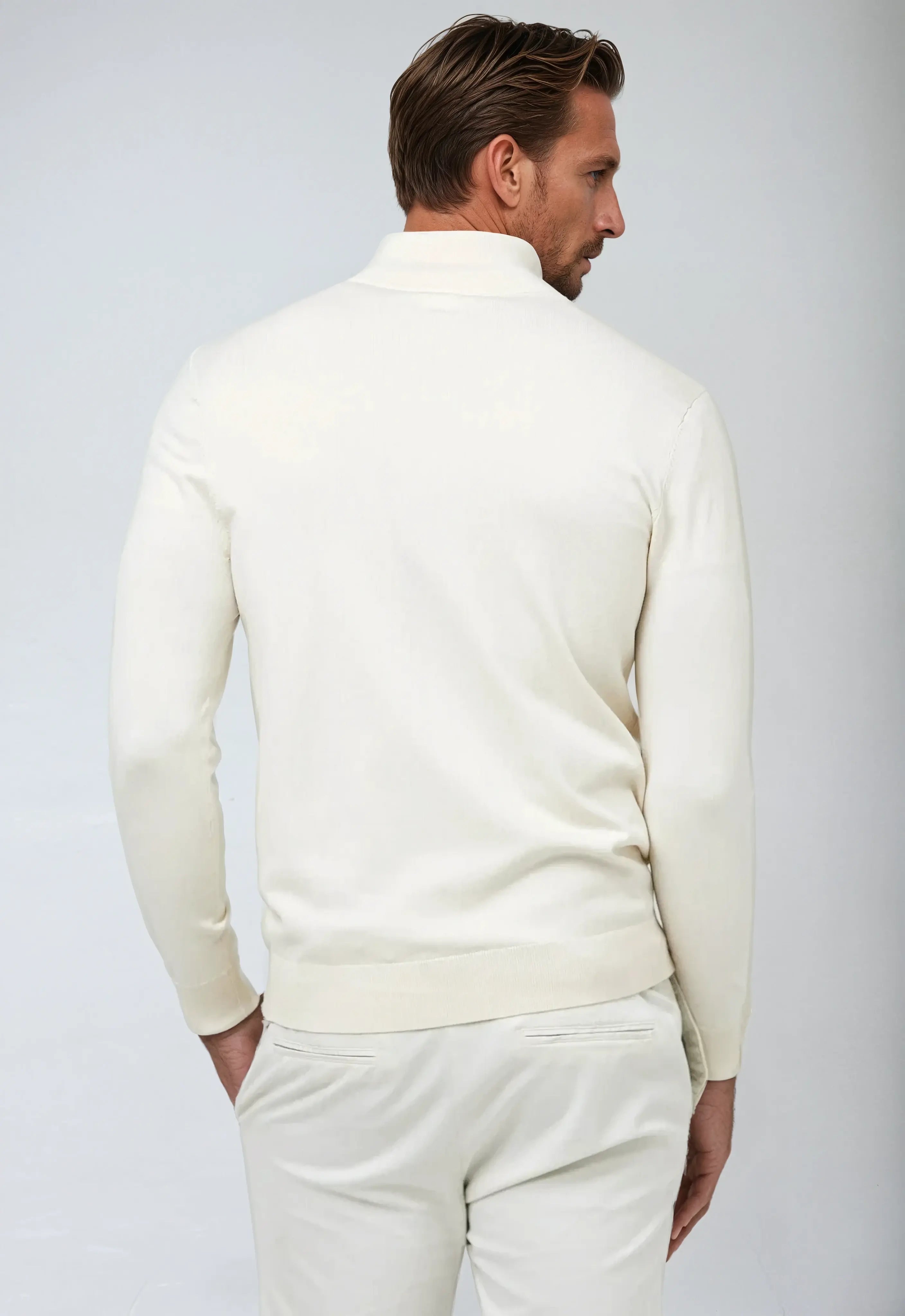 Men's Half Zip Sweatshirt – Classic Style - We are MFEO