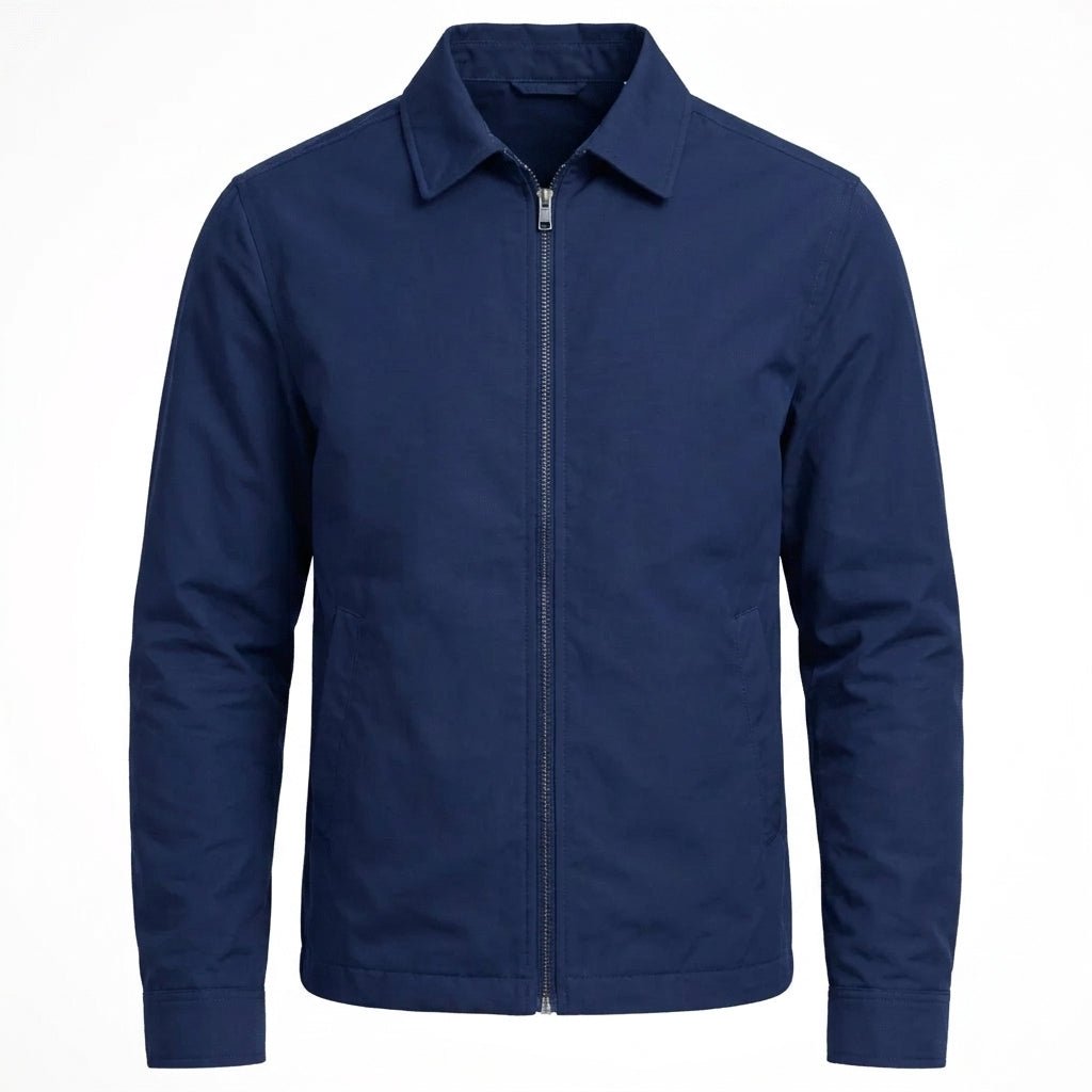 Men's Harrington Jacket with Zip Front – Classic Smart-Casual Style for Layering - We are MFEO