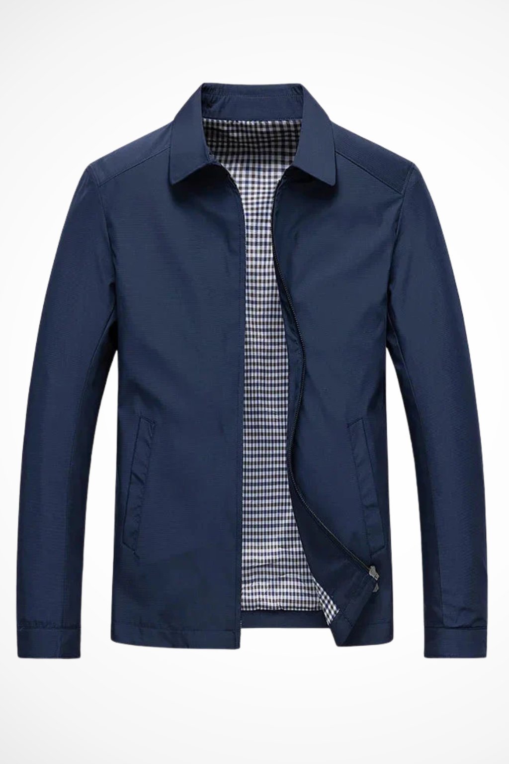 Men's Harrington Jacket with Zip Front – Classic Smart-Casual Style for Layering - We are MFEO