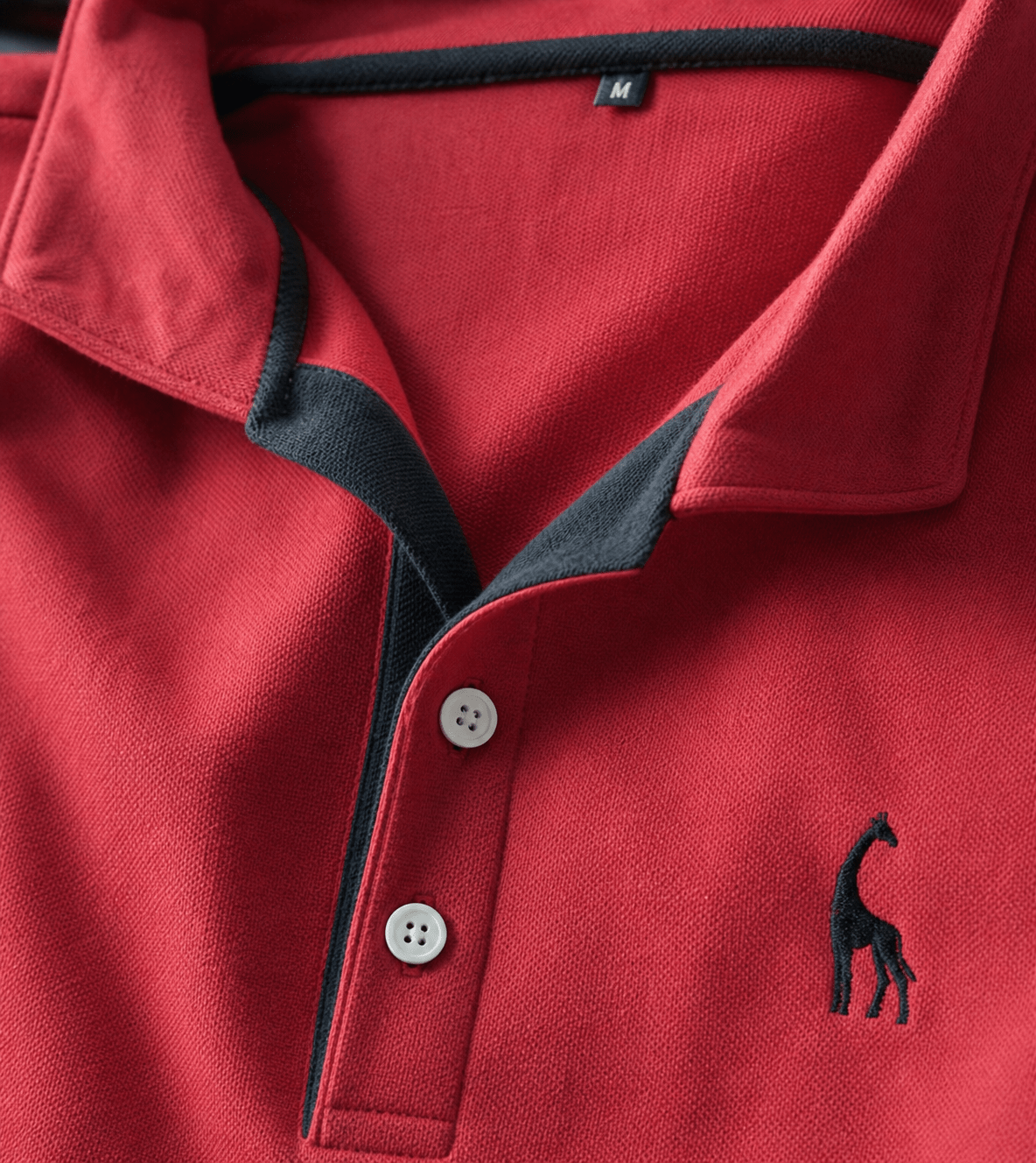 Men's Long Sleeve Polo Shirt – Structured Collar with Button Placket, Soft Cotton Blend - We are MFEO