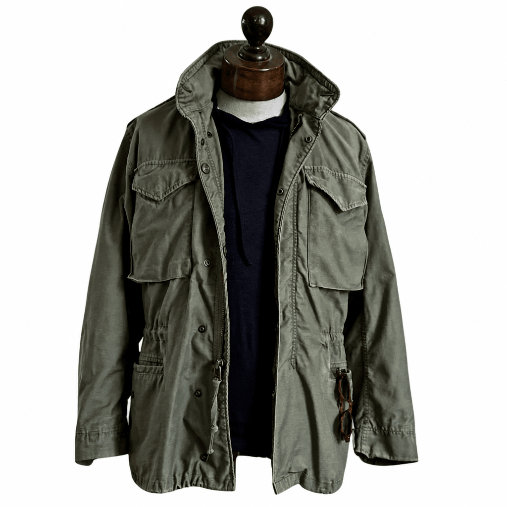 Men's Military Field Jacket – Rugged Design with Adjustable Fit and Multiple Pockets - We are MFEO