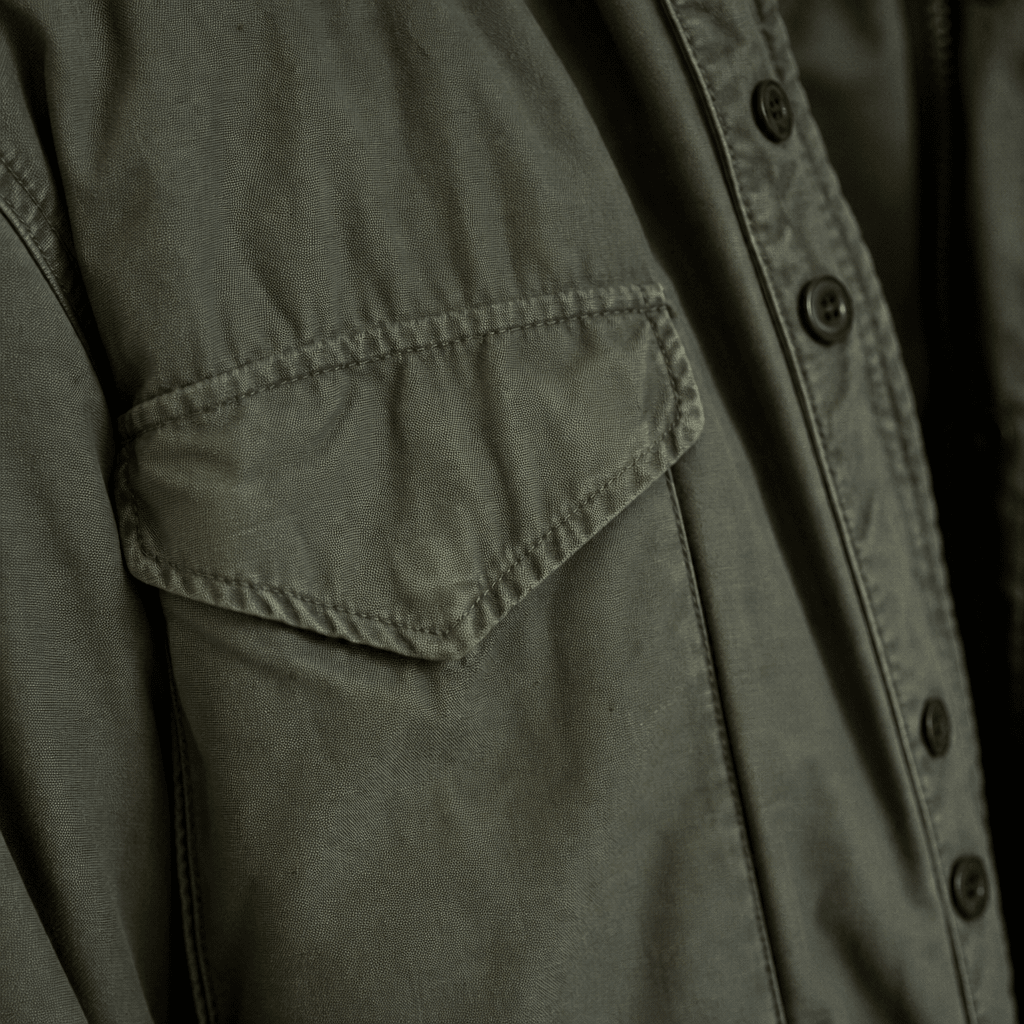 Men's Military Field Jacket – Rugged Design with Adjustable Fit and Multiple Pockets - We are MFEO