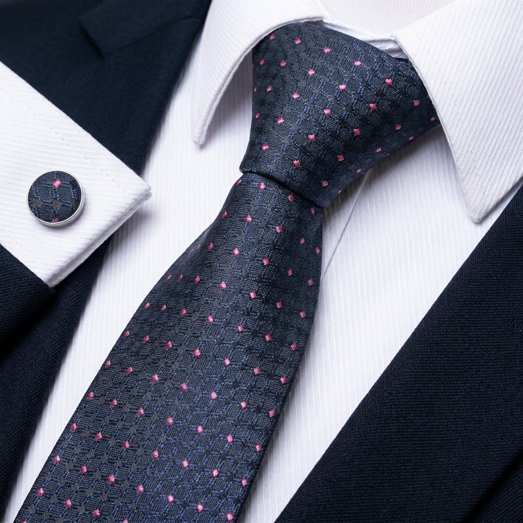 Men's Neckties with Pocket Square – Assorted Styles for Formal Events and Black Tie - We are MFEO
