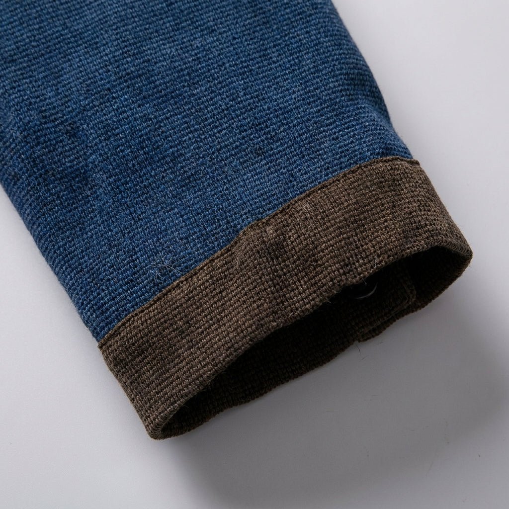 Men's Quilted Jacket for Winter – Suede Shoulder Panels, Smart Casual Style - We are MFEO