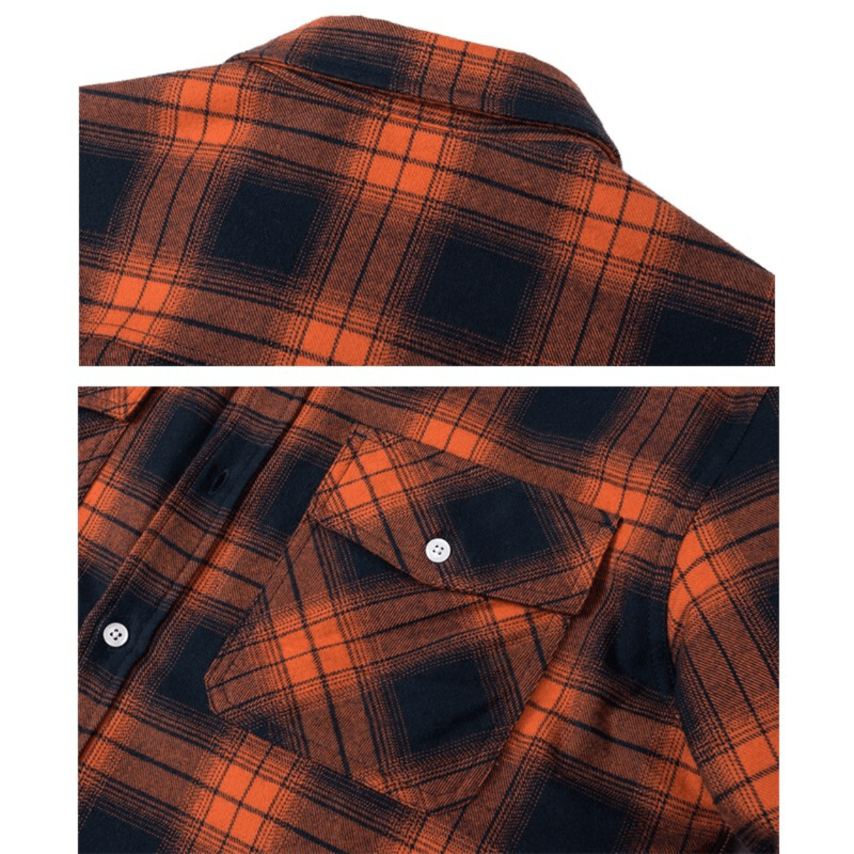 Men's Sherpa Lined Plaid Jacket – Cozy and Stylish for Cold Weather - We are MFEO