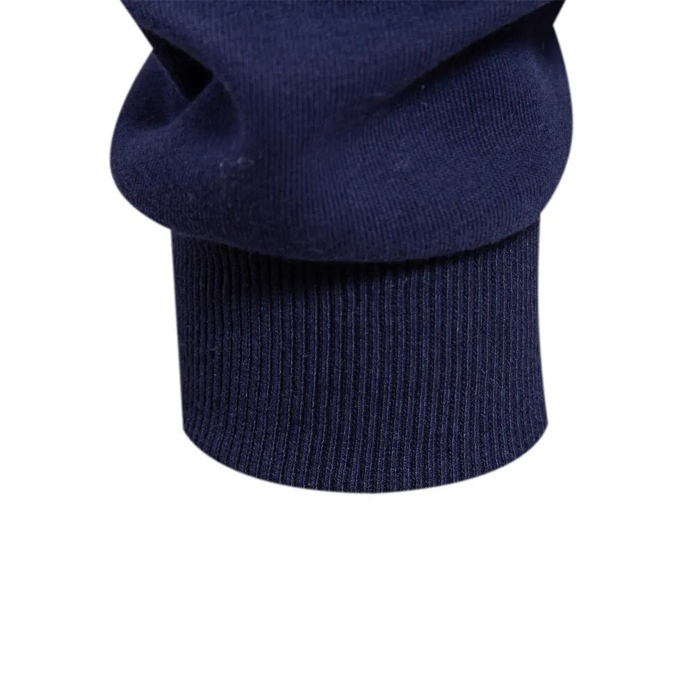 Men's Sweatshirt with Contrast Collar – Regular Fit Smart-Casual Style for Everyday Wear - We are MFEO