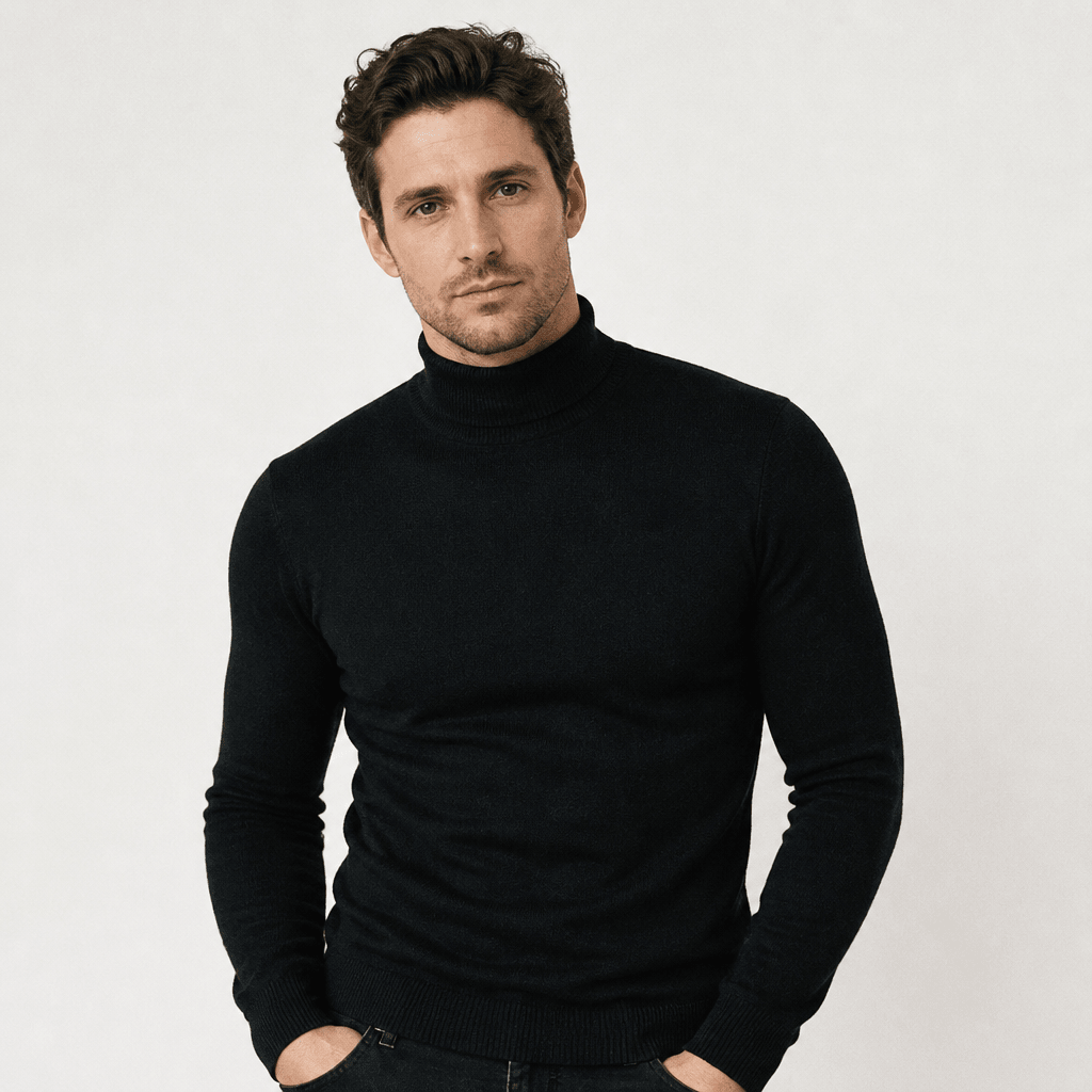 Men's Turtleneck Sweater – Slim Fit Design, Perfect for Casual Outings - We are MFEO