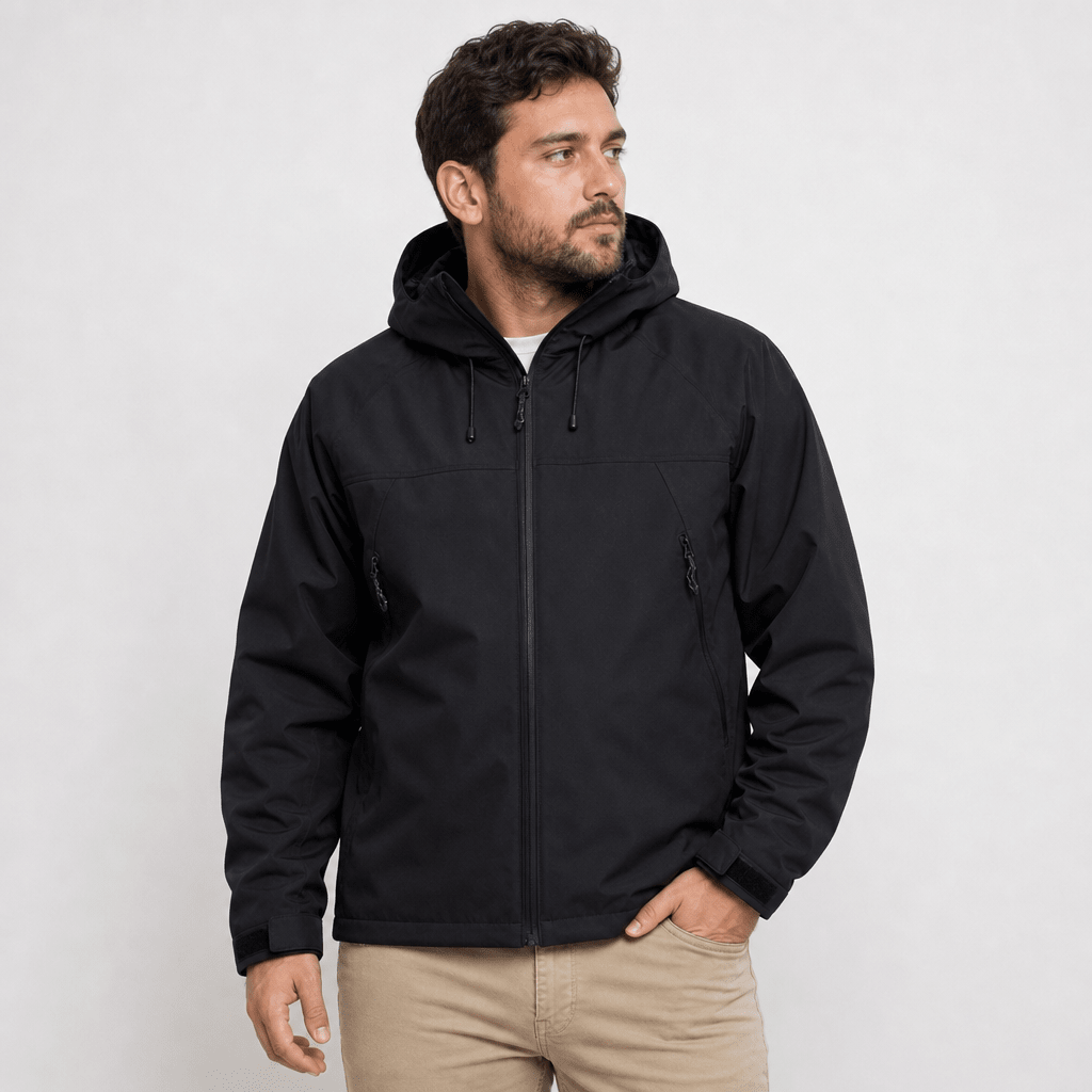 Men's Waterproof Jacket – Hooded Design for Outdoor Activities and Everyday Wear - We are MFEO