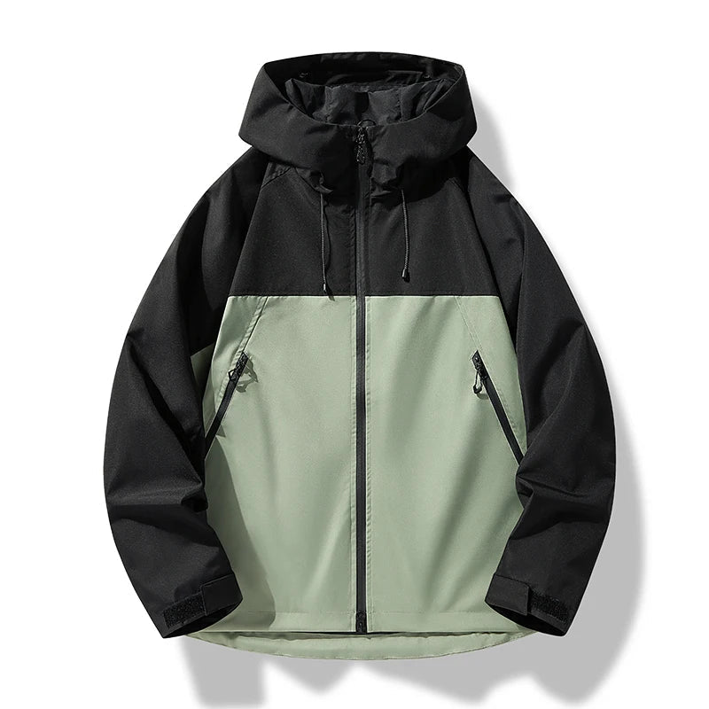 Men's Waterproof Jacket – Hooded Design for Outdoor Activities and Everyday Wear - We are MFEO