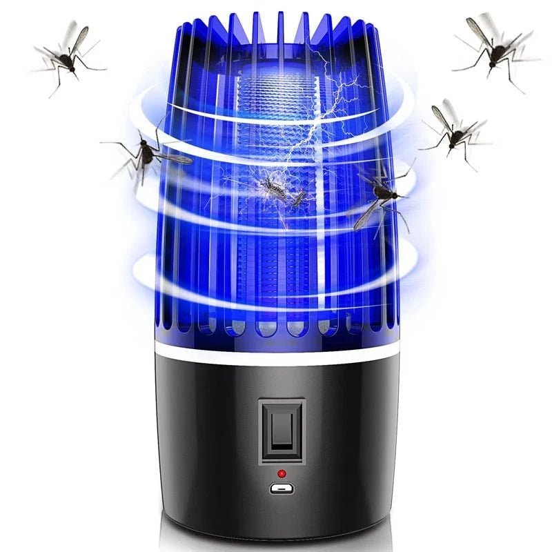 Mosquito Repellent with LED Lamp – Rechargeable, Chemical-Free Insect Trap for Indoor and Outdoor Use - We are MFEO