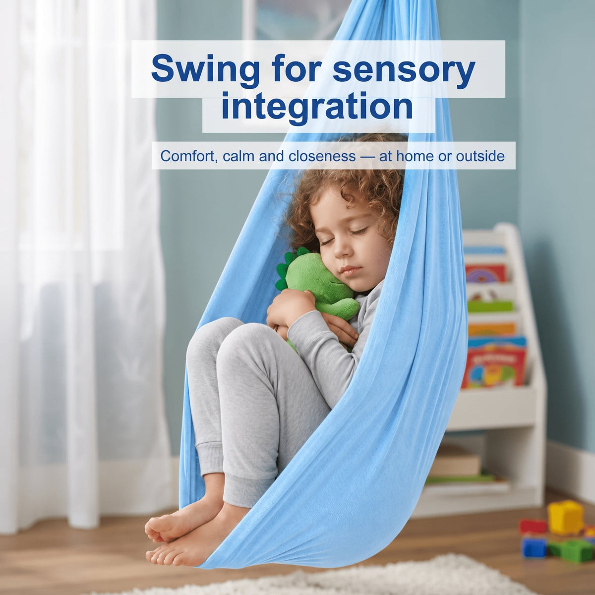 Outdoor Swing Chair for Relaxation – Sensory Cocoon Design with High Load Capacity - We are MFEO