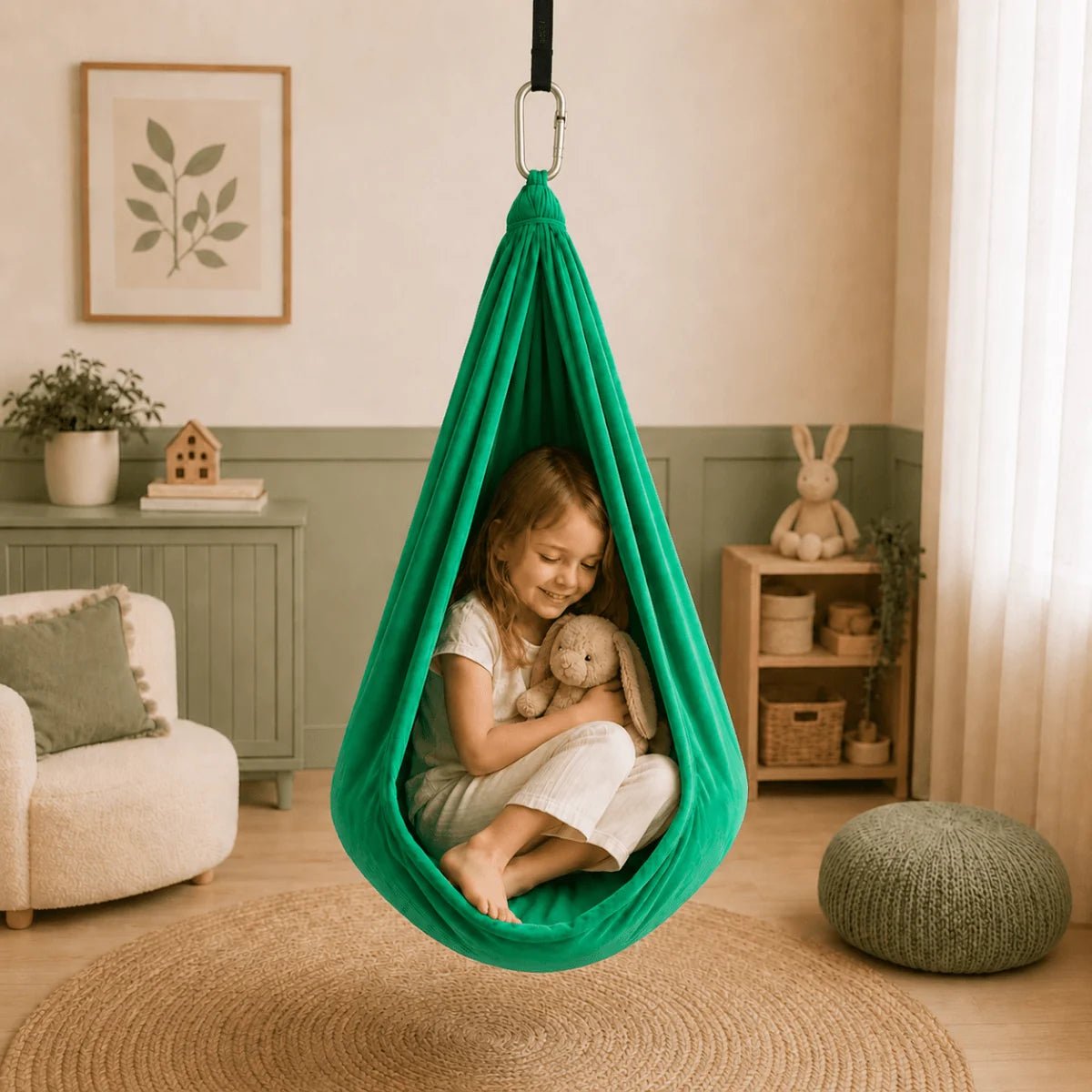 Outdoor Swing Chair for Relaxation – Sensory Cocoon Design with High Load Capacity - We are MFEO