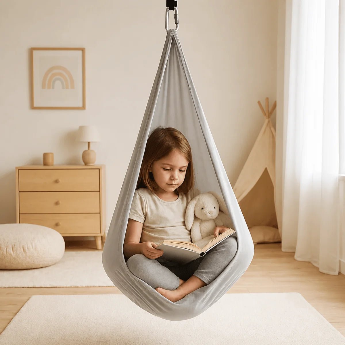 Outdoor Swing Chair for Relaxation – Sensory Cocoon Design with High Load Capacity - We are MFEO