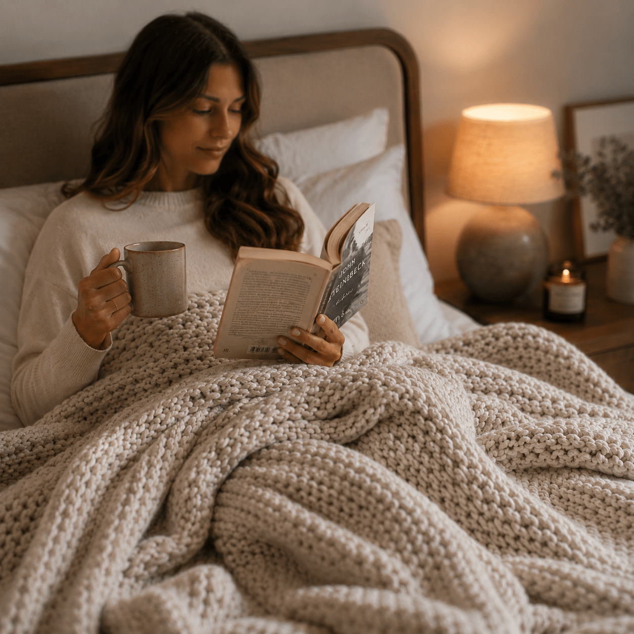 Serenity Knit Throw - We are MFEO