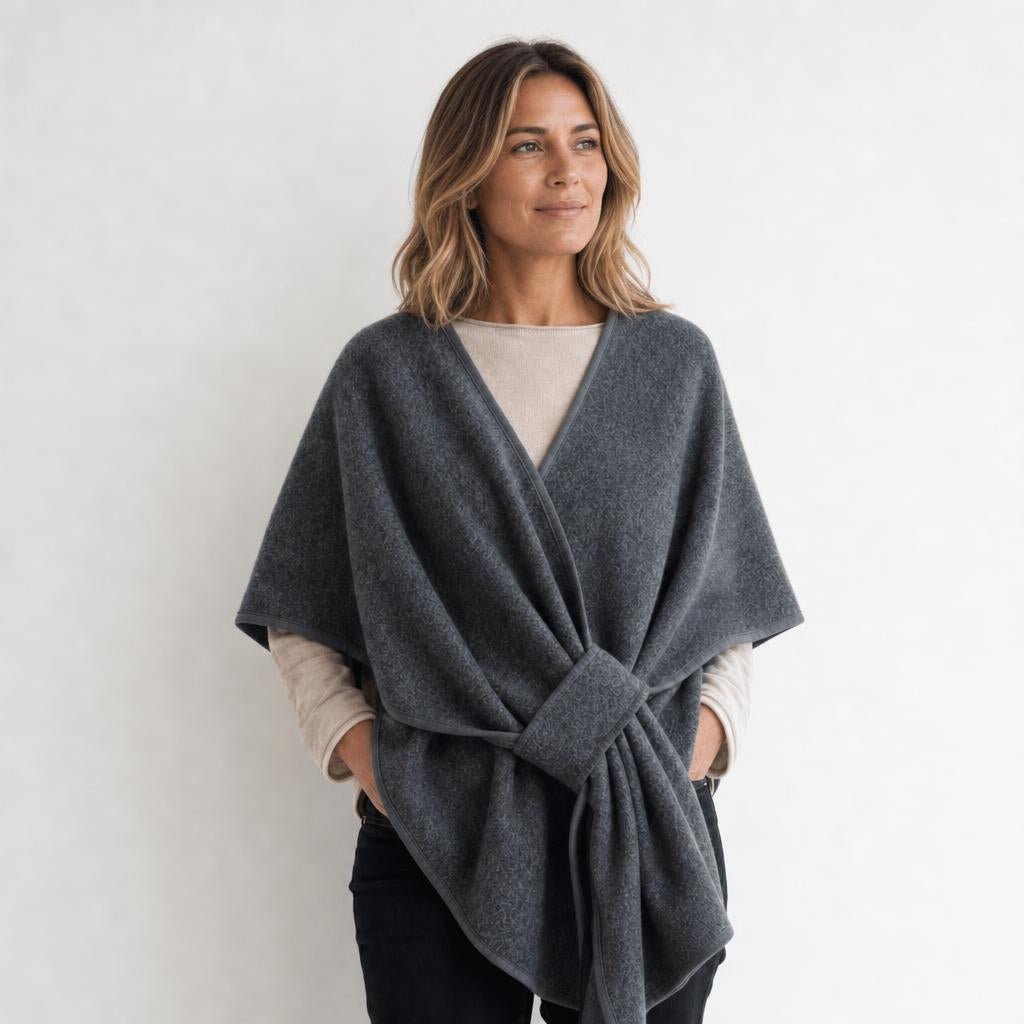 Shawl Wrap for Dress – Soft Drape Design with Wide Tie Belt for All Occasions - We are MFEO