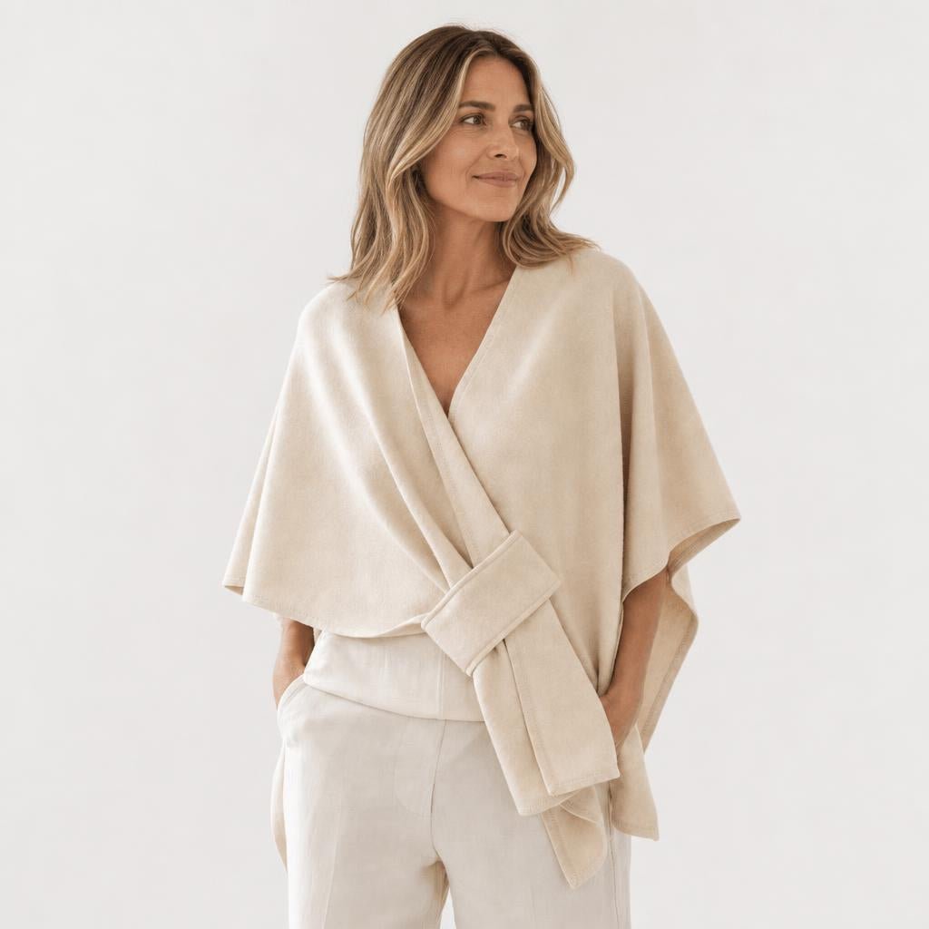 Shawl Wrap for Dress – Soft Drape Design with Wide Tie Belt for All Occasions - We are MFEO