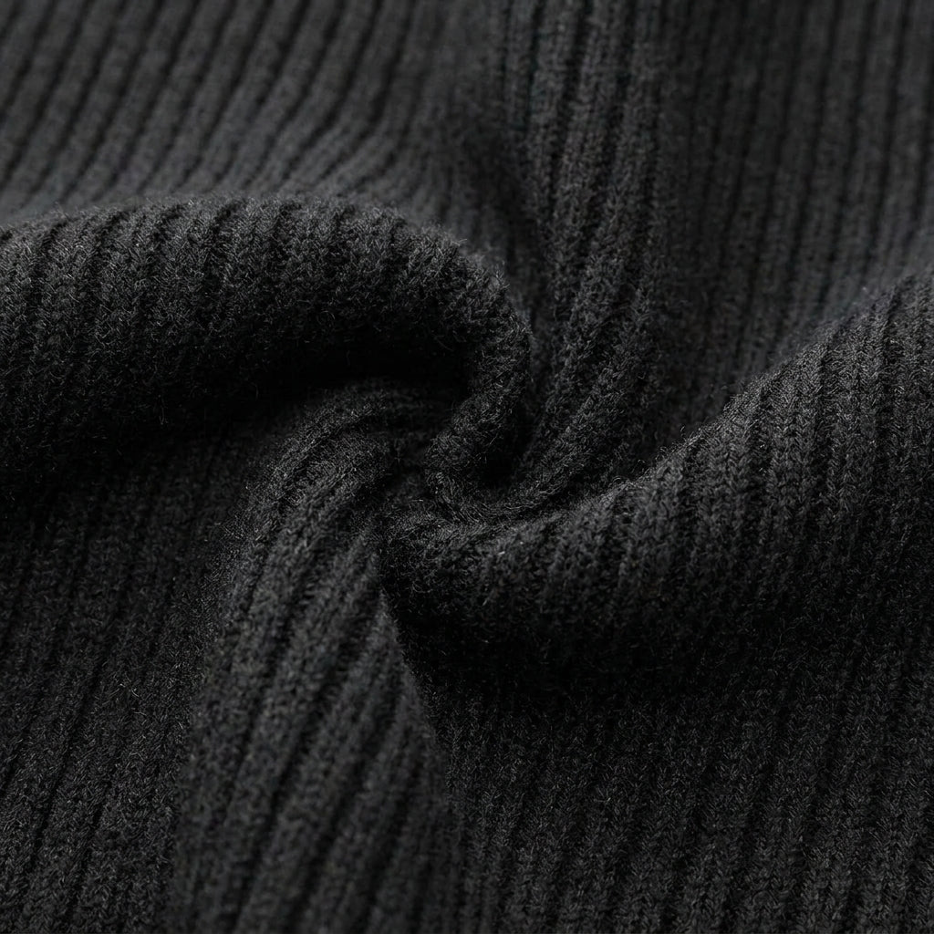 Slim Fit Turtleneck Top for Women – Comfortable Knit for Layering in Autumn/Winter - We are MFEO