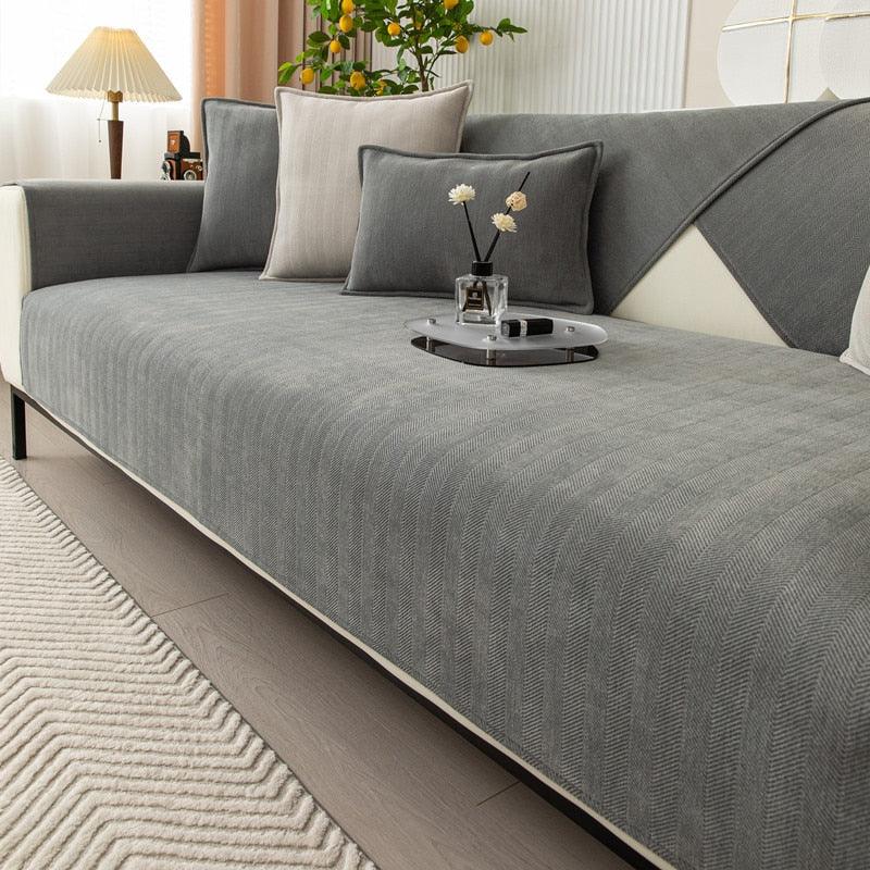 Sofa Cover Non-Slip for Living Room – Comfortable Fabric with Stain Protection - We are MFEO
