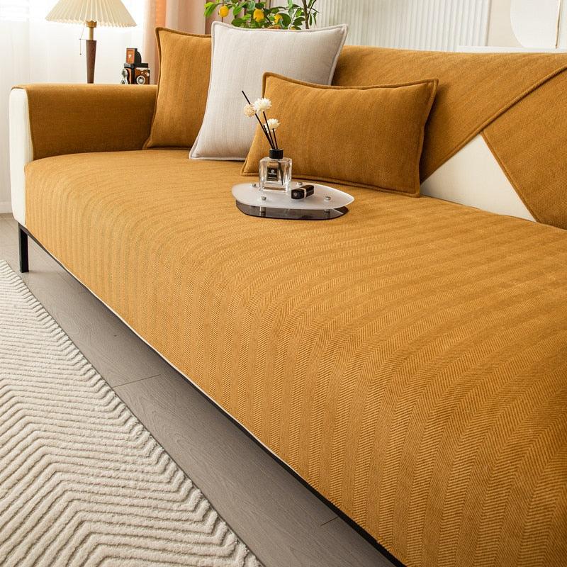 Sofa Cover Non-Slip for Living Room – Comfortable Fabric with Stain Protection - We are MFEO