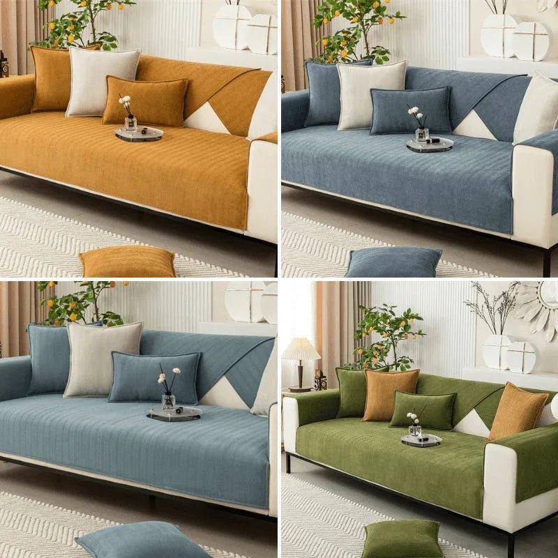 Sofa Cover Non-Slip for Living Room – Comfortable Fabric with Stain Protection - We are MFEO
