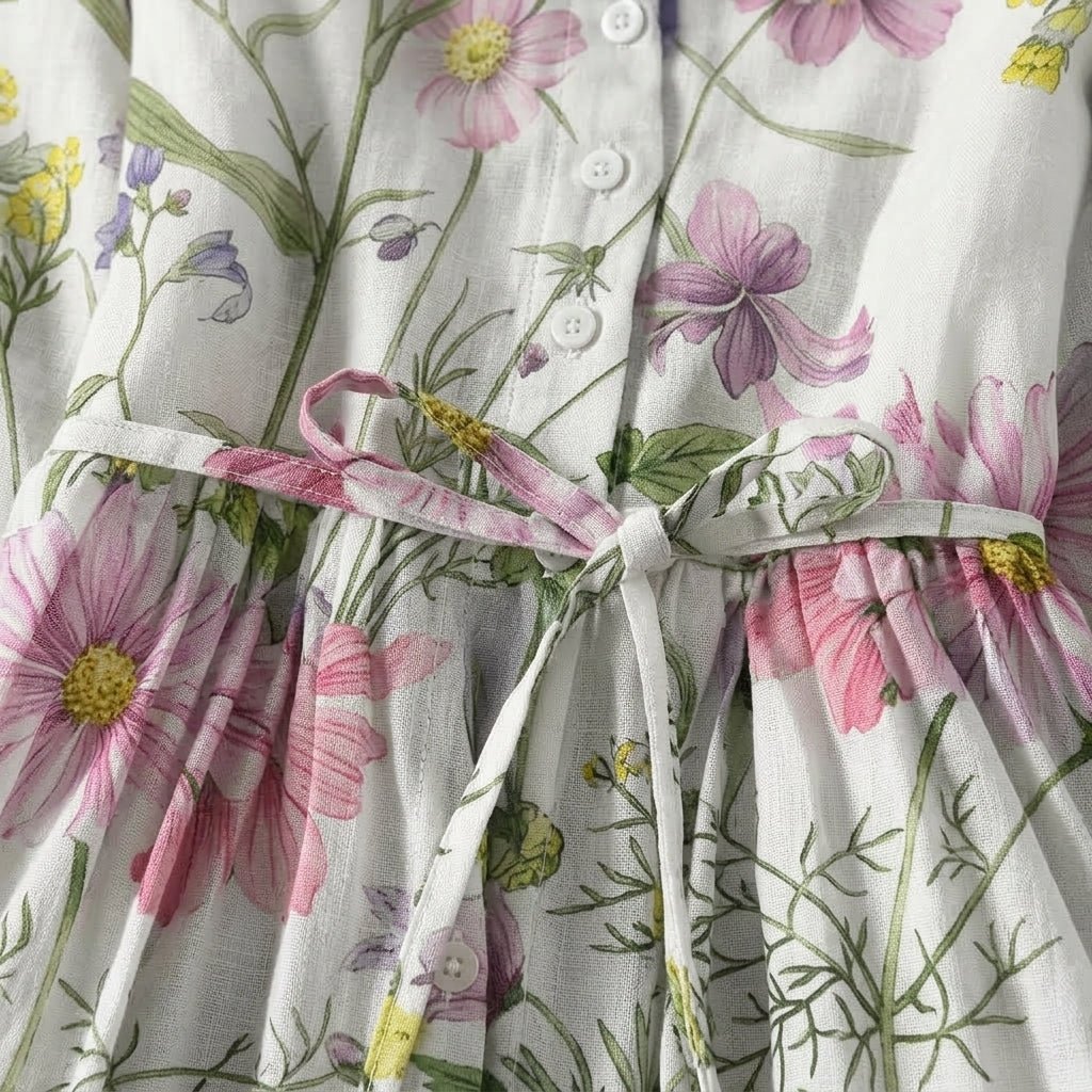 Summer Floral Dress – Lightweight, Flowing Silhouette - We are MFEO