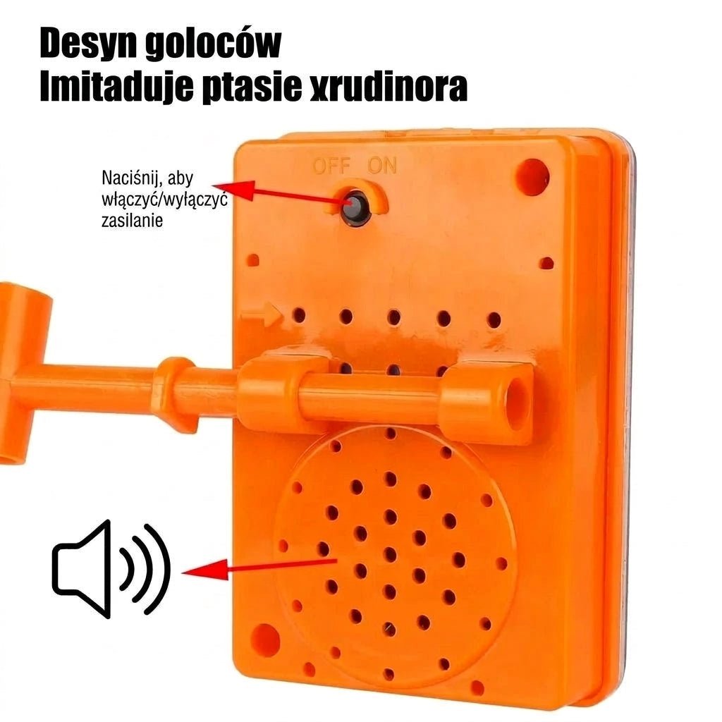Ultrasonic Bird Repeller with 360° Rotation – Solar Pigeon Deterrent for Garden Protection - We are MFEO