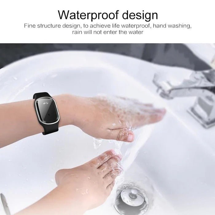 Ultrasonic Mosquito Repellent Wristband – Waterproof, Rechargeable with Three Modes - We are MFEO