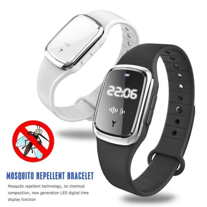 Ultrasonic Mosquito Repellent Wristband – Waterproof, Rechargeable with Three Modes - We are MFEO