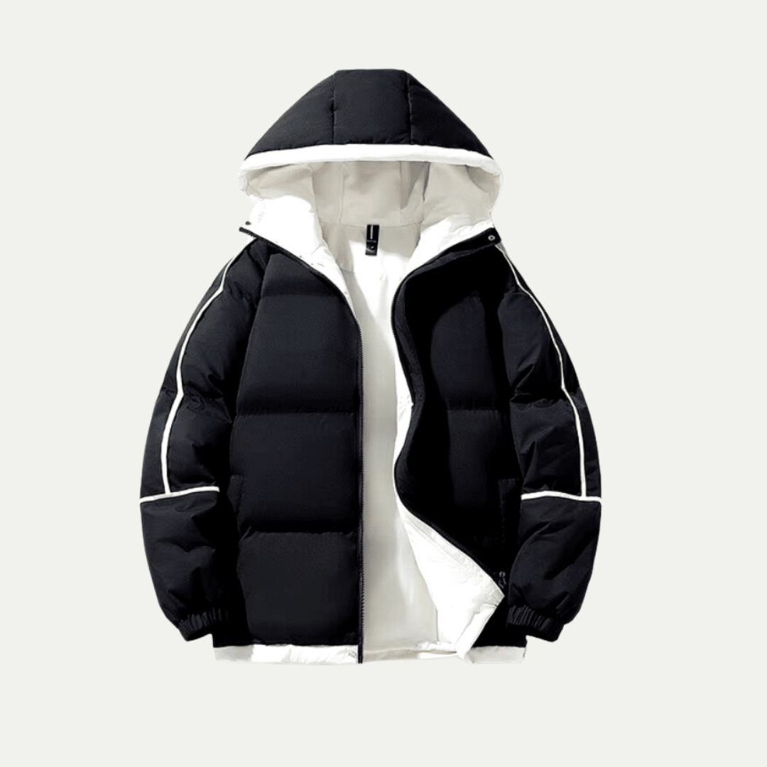 Unisex Insulated Hooded Puffer Parka – Warm Winter Outerwear for Casual and Outdoor Use - We are MFEO