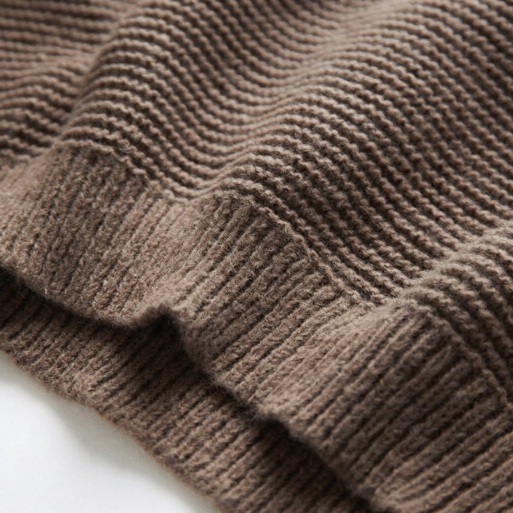V-Neck Knit Pullover Sweater for Women – Relaxed Fit, Comfortable for Everyday Wear - We are MFEO
