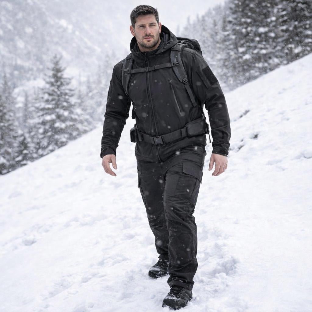 Waterproof Rain Jacket and Pants Set – Insulated Outdoor Clothing for Winter Hiking - We are MFEO