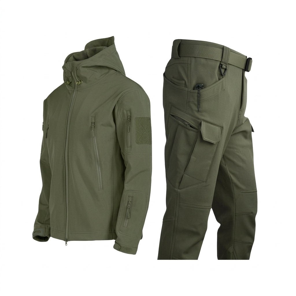 Waterproof Rain Jacket and Pants Set – Insulated Outdoor Clothing for Winter Hiking - We are MFEO