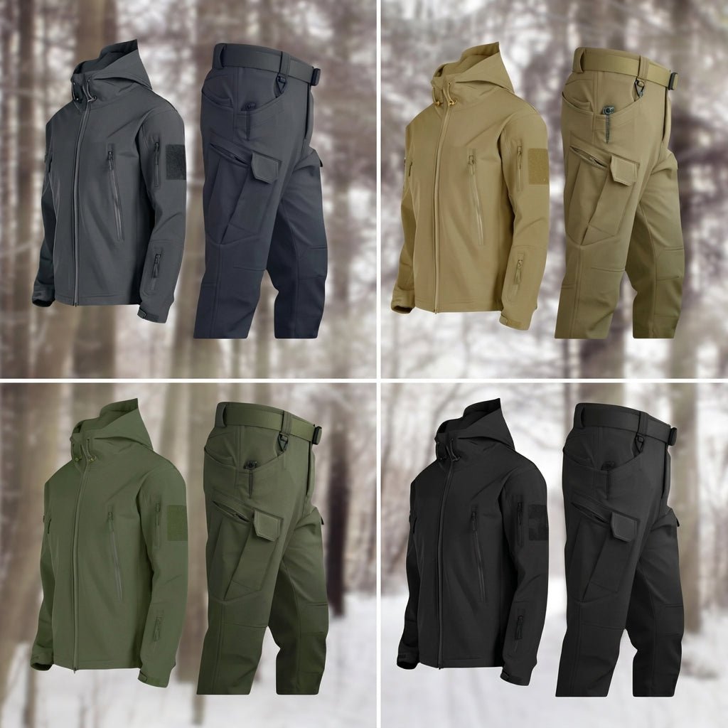Waterproof Rain Jacket and Pants Set – Insulated Outdoor Clothing for Winter Hiking - We are MFEO