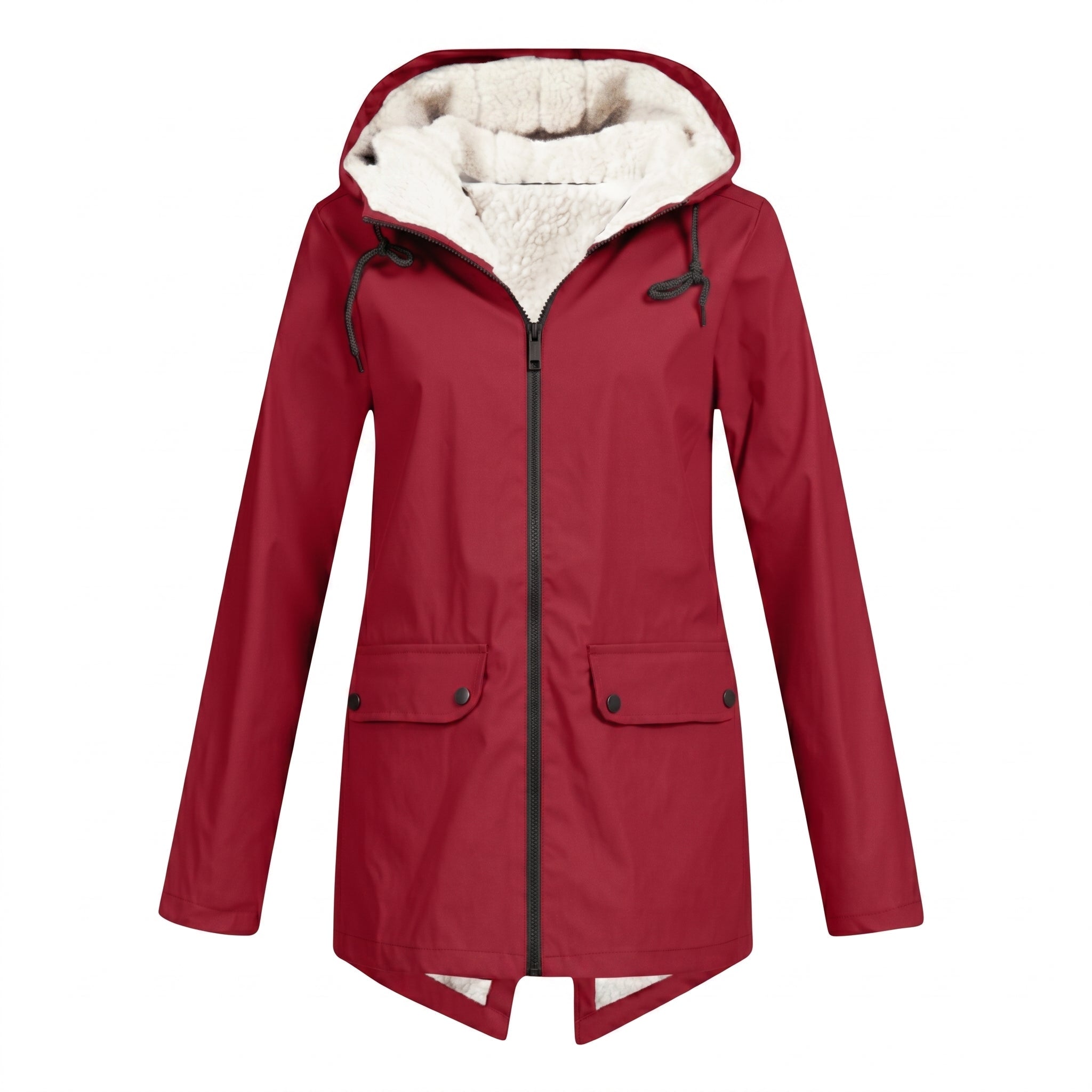 Waterproof Rain Jacket for Women – Windproof with Adjustable Hood - We are MFEO