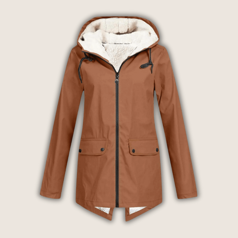 Waterproof Rain Jacket for Women – Windproof with Adjustable Hood - We are MFEO