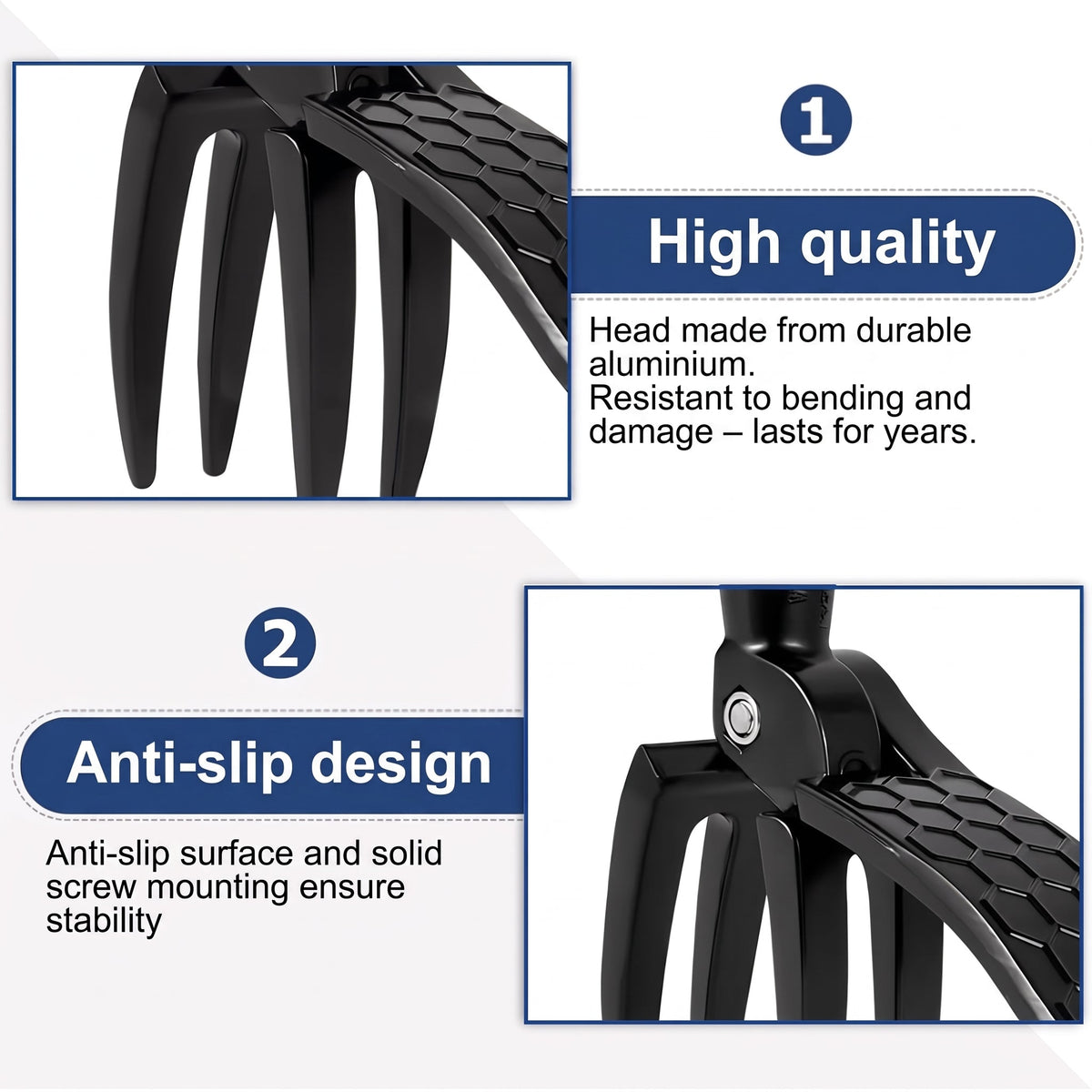 Weed Puller Garden Tool – Adjustable 120.5 cm Handle with 4-Claw Alloy Steel Head for Easy Root Removal - We are MFEO
